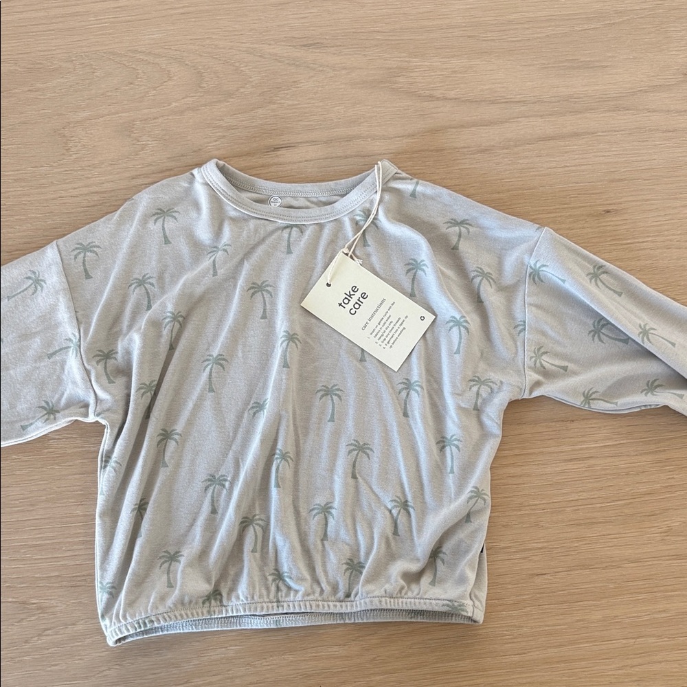 Kyte Baby 2T Dropped shoulder top NWT